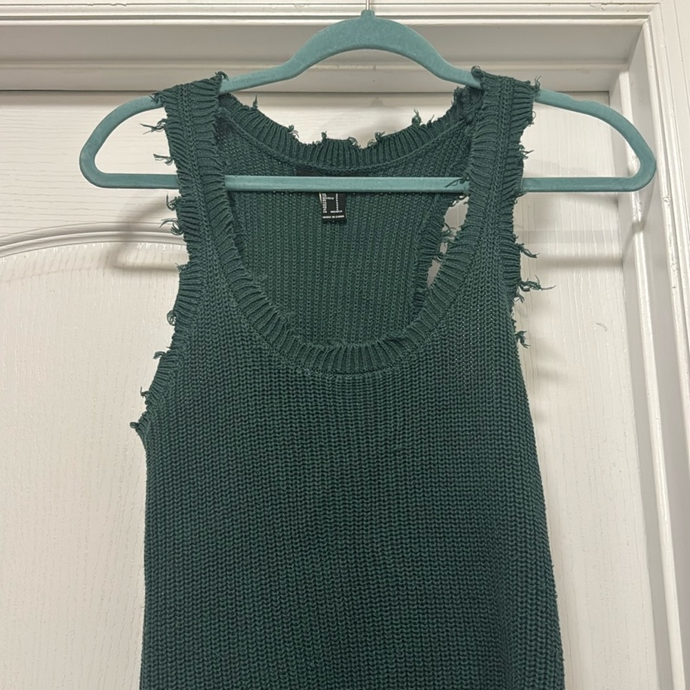 Forever 21 race back knit mini dress